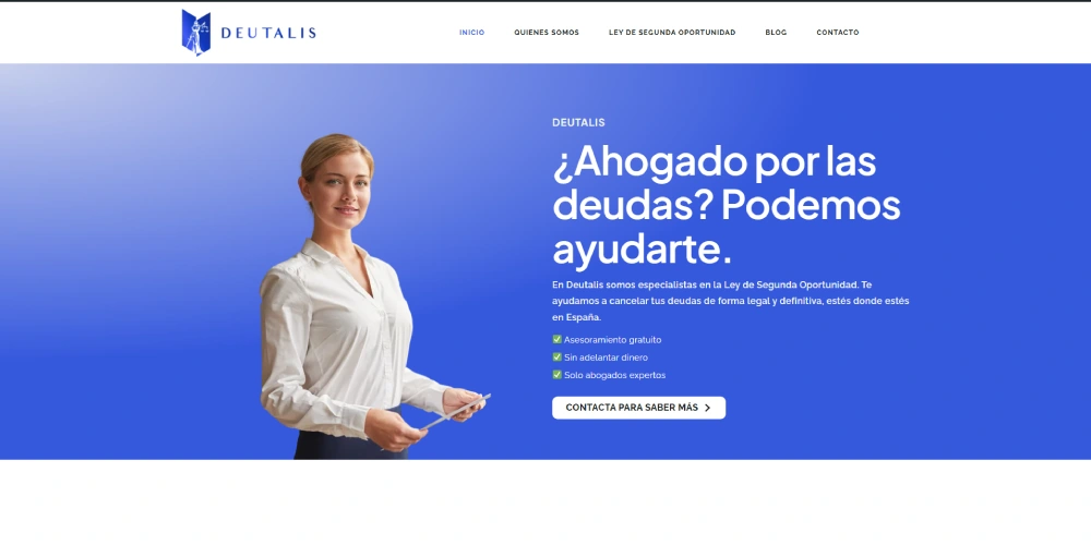 Deutalis - Asesoría Legal Barcelona - Diseño Web WordPress