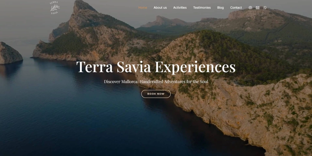 Terra Savia - Agencia de Viajes - Diseño Web WordPress